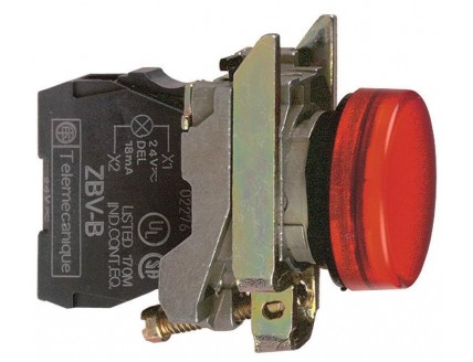 Сигнальная лампа-светодиод красная 220В