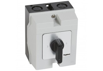 Переключатель PR12 "0-1-2-3" 16А 2Р в боксе 96х120мм IP65