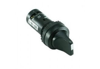 Переключатель C2SS1-10B-20 2-х позиционный черный 2НО (45 градус ов) с фиксацией (черное декор. коль