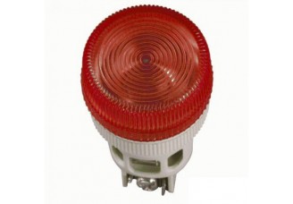 Лампа ENR-22 сигнальная, цилиндр d22мм неон/240В красный ИЭК