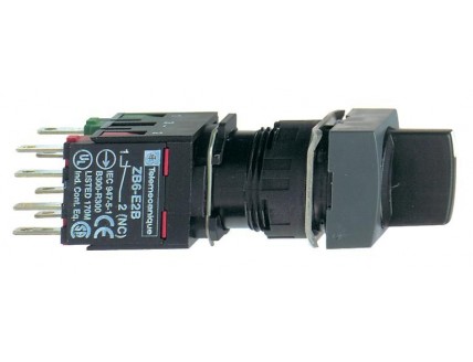 Переключатель квадратный 3 пол. с фикс. (1НО+1НЗ)