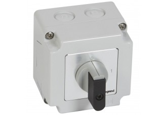 Выключатель PR17 "0-1" 20А 2Р в боксе 96х120мм IP65