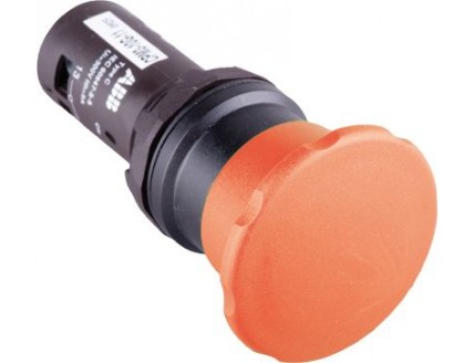 Кнопка CPM3-10R-11 грибовидная красная