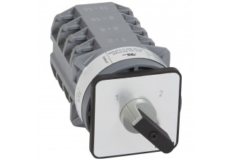 Переключатель PR12 "1-0-2" 90гр. 16А 1Р Legrand