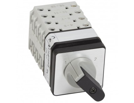 Переключатель PR21 "1-2" 25А 2Р Legrand