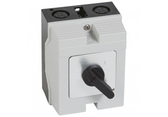 Переключатель PR12 "1-2" 16А 4Р в боксе 96х120мм IP65