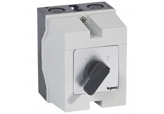 Переключатель PR26 "1-2" 32А 4Р в боксе 96х120мм IP65