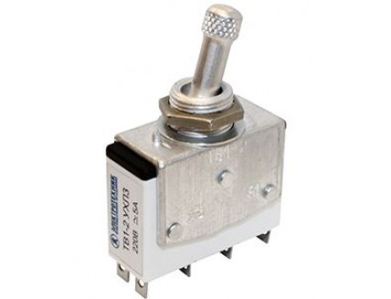 Тумблер ТВ1-2 УХЛ3, 220В, 5А, 2з+2р, IP40, d=14,5 мм