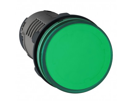 Сигнальная лампа,LED,=220В,ЗЕЛЕНАЯ