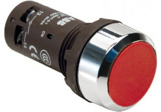 Кнопка CP2-30R-01 красная с фиксацией 1HЗ