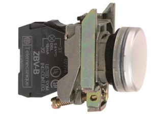 Сигнальная лампа-светодиод белая 240В