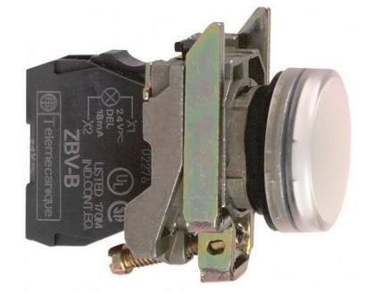 Сигнальная лампа-светодиод белая 240В