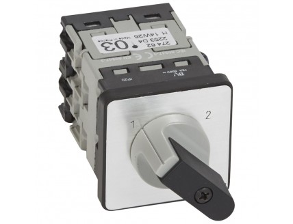 Переключатель PR12 "1-2" 16А 4Р Legrand