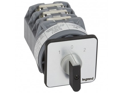 Переключатель PR63 "1-0-2" 45гр. 63А 4Р Legrand