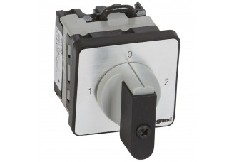 Переключатель PR12 "1-0-2" 90гр. 16А 2Р Legrand