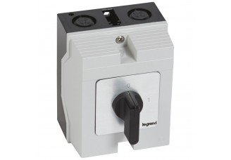 Выключатель PR21 "0-1" 25А 2Р в боксе 96х120мм IP65