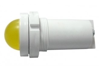 Светодиод. коммутат. лампа желтая 380В АС/DC, D=22мм СКЛ