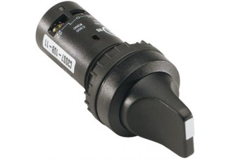 Переключатель C3SS1-10B-11 3-х позиционный черный 1НО1НЗ с фиксацией