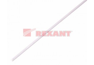 Трубка термоусаживаемая 2/1 мм белая Rexant