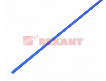 Трубка термоусаживаемая 2/1 мм синяя Rexant