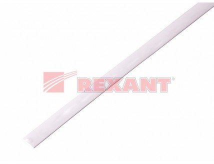 Трубка термоусаживаемая 5/2,5 мм белая Rexant