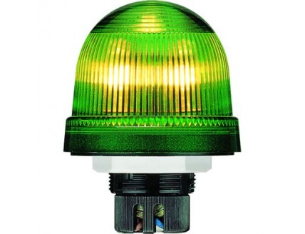 Сигнальная лампа-маячок KSB-123G зеленая проблесковая 230 В АC