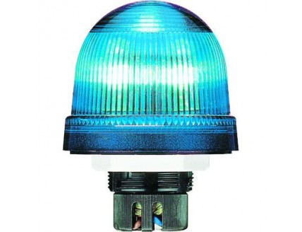 Сигнальная лампа-маячок KSB-203L синяя проблесковая 24 В DC