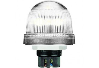 Сигнальная лампа-маячок KSB-401C прозрачная постоянного свечения 12-230 В АС/DC