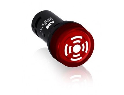 Зуммер CB1-613R с пульсирующим сигналом, с подсветкой, красный, 230 В AC