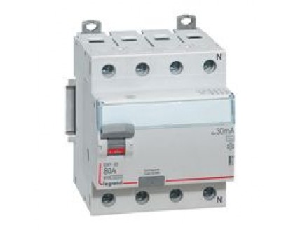 Устройство защитного отключения 4-пол. 40А 500mA тип АС DX3 Legrand