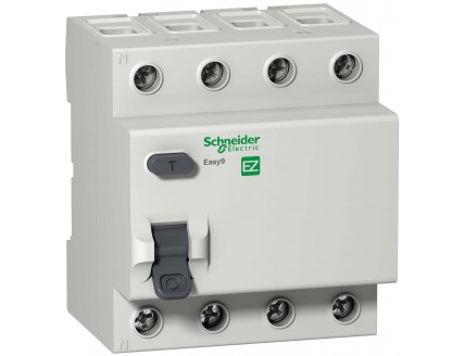 Устройство защитного отключения 4-пол. 25А 30мА тип AС 4.5кА Easy9 Schneider Electric
