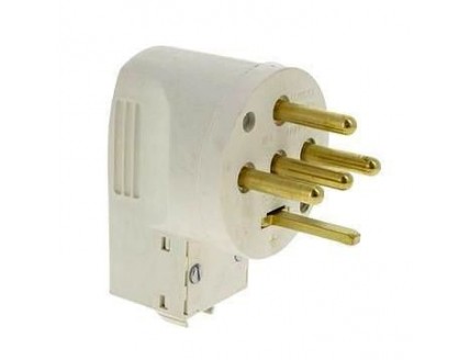 Вилка угловая 3P+N+E 400В/32А бежевый Legrand
