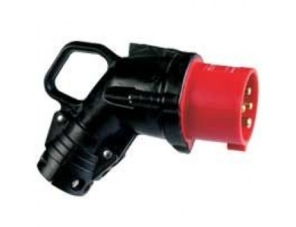 Угл.Вилка Hypra IP44 3P+E 400В16A