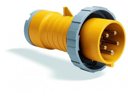 Вилка кабельная 432P4W, 32А, 3P+N+E, IP67, 4ч