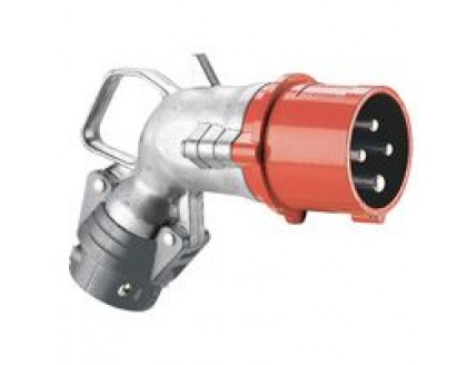 Угл.Вилка Hypra IP44 3P+E 400В16A