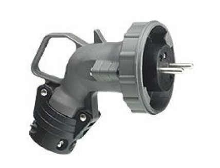 Угл.Вилка Hypra IP67 2P+E 250В16A
