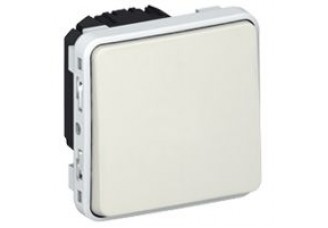 Переключатель одноклавишный Plexo 55 10А 250В белый IP 55