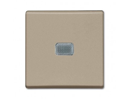 Выключатель 1-кл. с подсветкой 10А, 250В шампань Basic 55