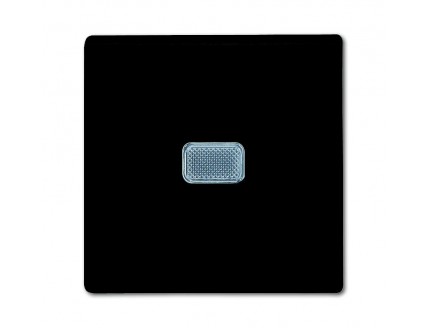 Выключатель 1-кл. с подсветкой 10А, 250В шато/черный Basic 55