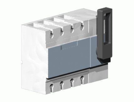 DPX-IS 630 Разъединитель 3п 400A фронт. упр.