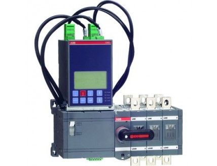 Реверсивный рубильник OTM160E3C8D230C 3-пол. с блоком АВР OMD800