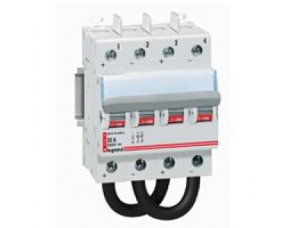 Выключатель-разъединитель 2-пол. 63A DC 800В DX3 Legrand