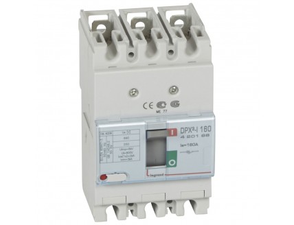 DPX3 160 Автомат без расцепителя 3-пол. 160А