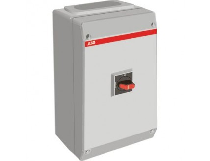 Рубильник в боксе OTP125B4B до 125A 4-полюсный, нет фланец I