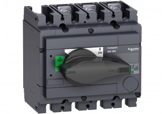 Рубильник 3х полюсный INS250 200 А