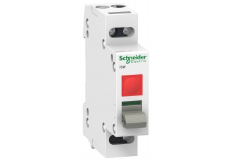 ВЫКЛ НАГРУЗКИ+ИНДИКАТОР iSW 1П 32A КРАСН